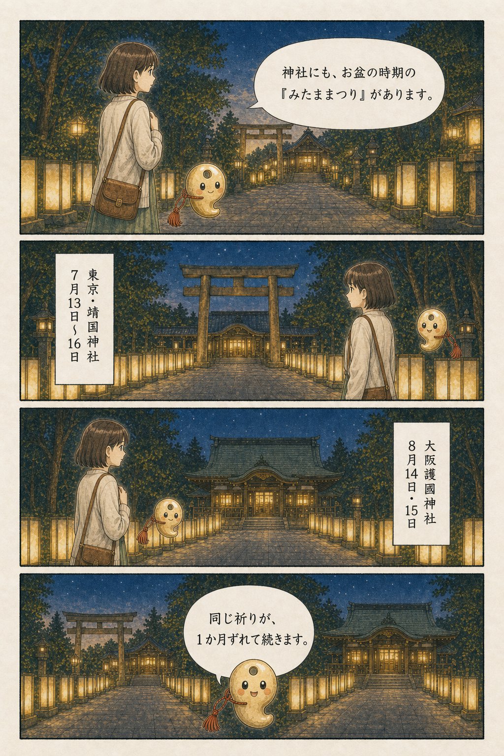 お盆に神社へ行ってはいけない？ — 結論、参拝して大丈夫です まんが解説 5ページ目