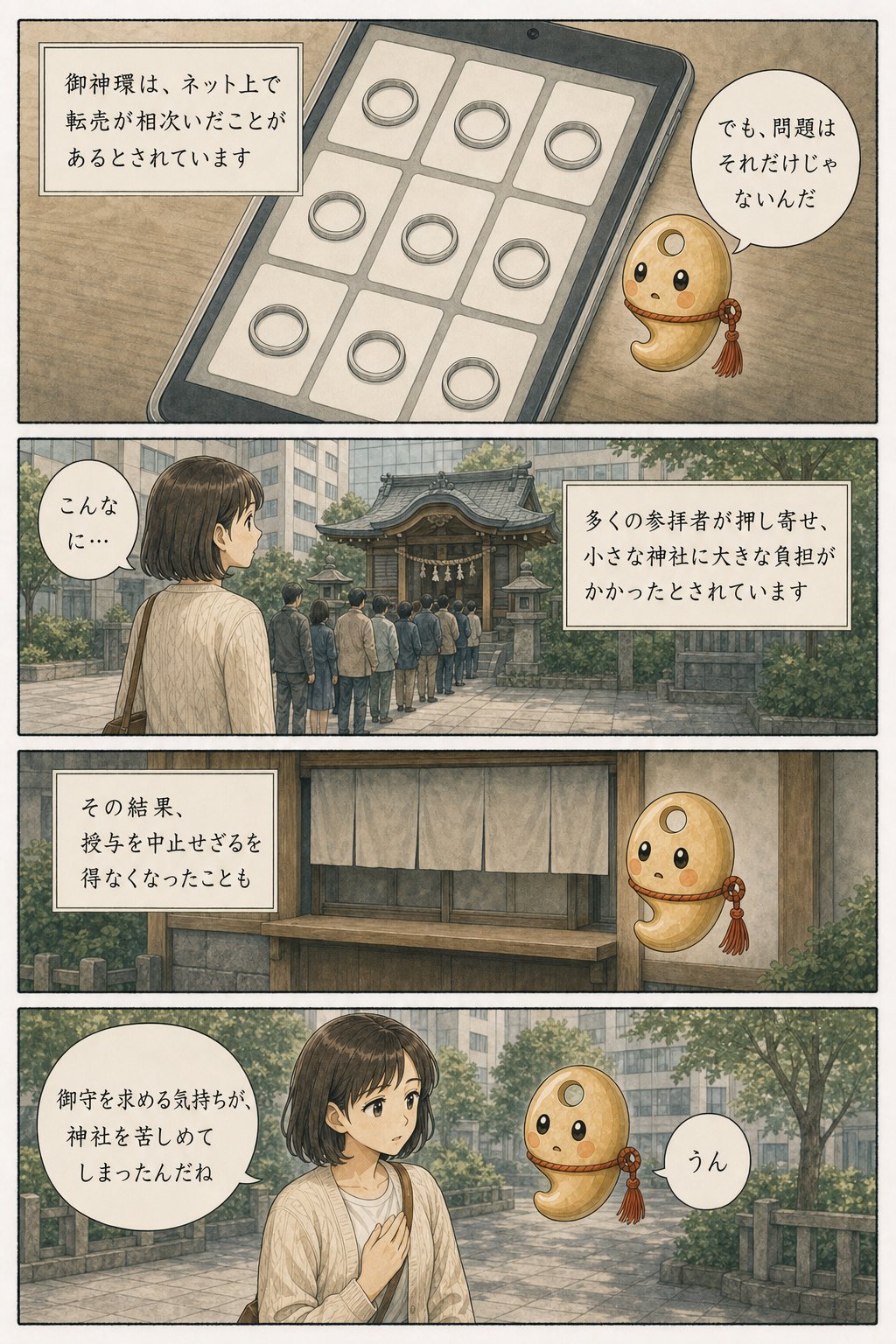 サムハラ神社の指輪守「御神環」— 頒布の仕組みと今の状況 まんが解説 3ページ目