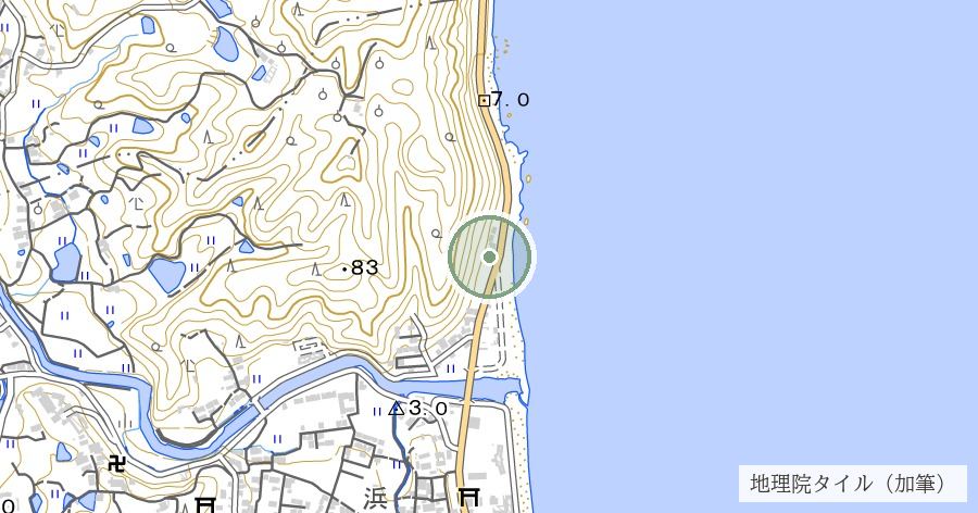 安乎岩戸神社（あいがいわどじんじゃ）の位置を示す地図