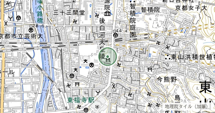 新熊野神社 大樟(影向の大樟)の位置を示す地図